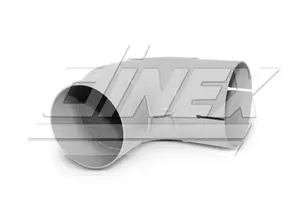 90ø Exhaust Elbow, OD/ID=108/108.5 / L=200/210, SPD